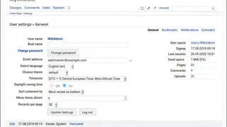 WackoWiki screenshot