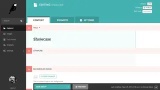 Wagtail CMS screenshot