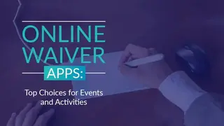 WaiverApps screenshot