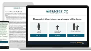 WaiverSign screenshot