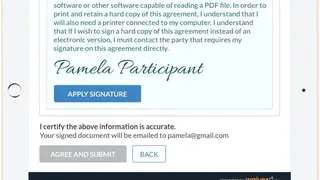 WaiverSign screenshot