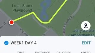 Walking App screenshot