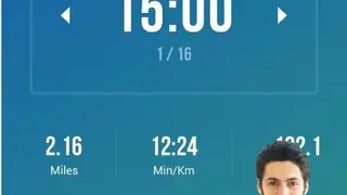 Walking App screenshot
