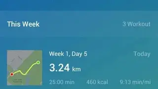 Walking App screenshot