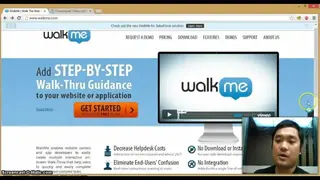 WalkMe screenshot