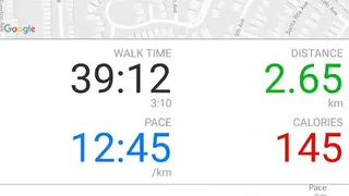 Walkmeter screenshot