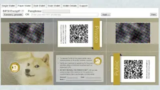 WalletGenerator screenshot