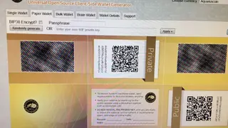 WalletGenerator screenshot