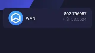 Wanchain screenshot