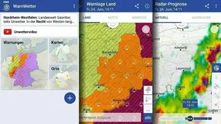 WarnWetter screenshot