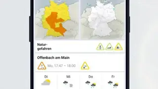 WarnWetter screenshot