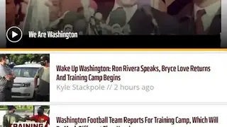 Washington Football Team screenshot