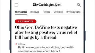 Washington Post screenshot
