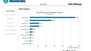 WasteNoTime screenshot