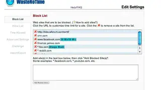WasteNoTime screenshot