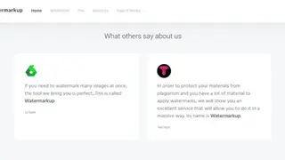 Watermarkup screenshot