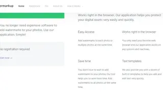 Watermarkup screenshot