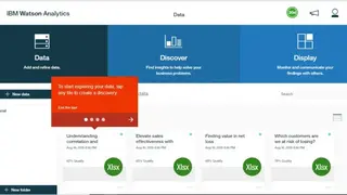 Watson Analytics screenshot