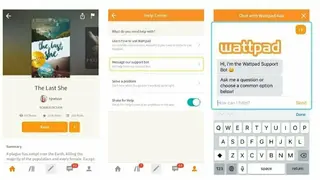 Wattpad screenshot