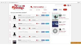 WatZatSong screenshot