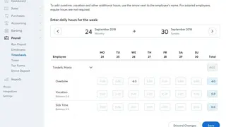 Wave Payroll screenshot