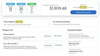 Wave Payroll screenshot