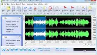WaveMax Sound Editor screenshot