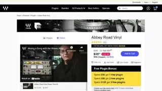 Waves Abbey Road Vinyl screenshot