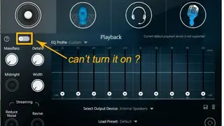Waves MaxxAudio Pro screenshot