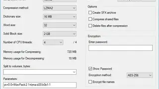 WavPack screenshot