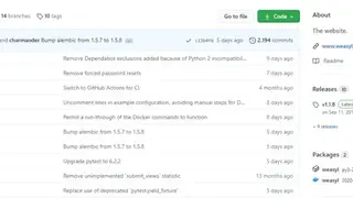 Weasyl screenshot
