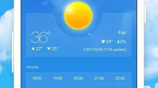 Weather screenshot