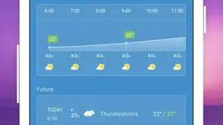 Weather screenshot