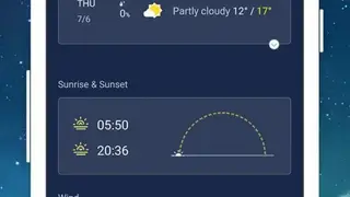 Weather screenshot