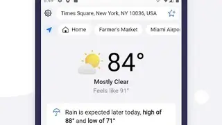 Weather by Tomorrow screenshot