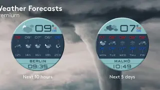 Weather Station Premium Watch Face screenshot