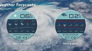Weather Station Premium Watch Face screenshot