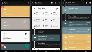 Weather Timeline screenshot