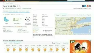 Weather Underground screenshot