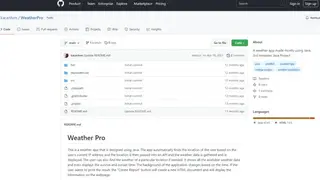 WeatherPro screenshot