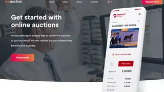 WeAuction screenshot