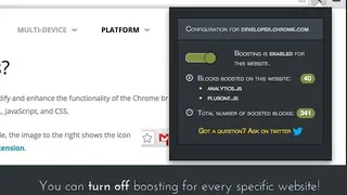 Web Boost – Wait Less, Browse Faster! screenshot