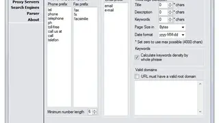 Web Data Extractor screenshot