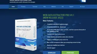Web Data Extractor screenshot