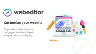 Web Editor screenshot