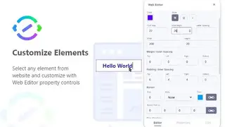Web Editor screenshot