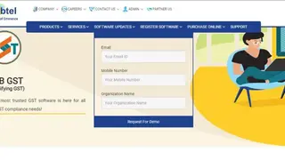 WEB GST screenshot