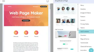 Web Page Maker screenshot