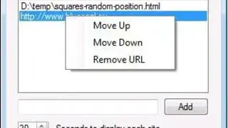 Web-Page-Screensaver screenshot