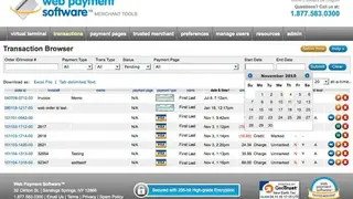 Web Payment Software screenshot